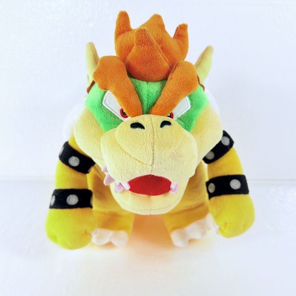 Bowser 10-inch Super Mario Bros Plush Toy Little Buddy Nintendo 2017 Stuffed